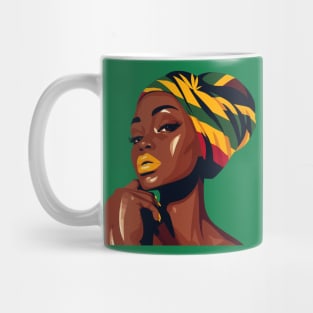 Black Woman Afrocentric Mug